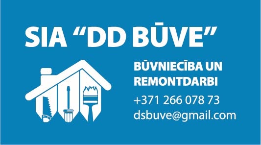 SIA DD Būve logotips
